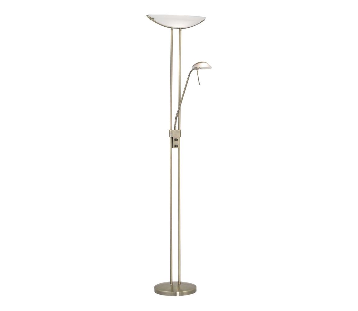 Eglo EGLO 85974 - Stmievateľná stojacia lampa BAYA 1xR7s/230W + 1xG9/33W bronz 