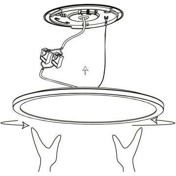 Eglo - LED RGBW Stmievateľné stropné svietidlo LED/14,6W/230V čierna ZigBee