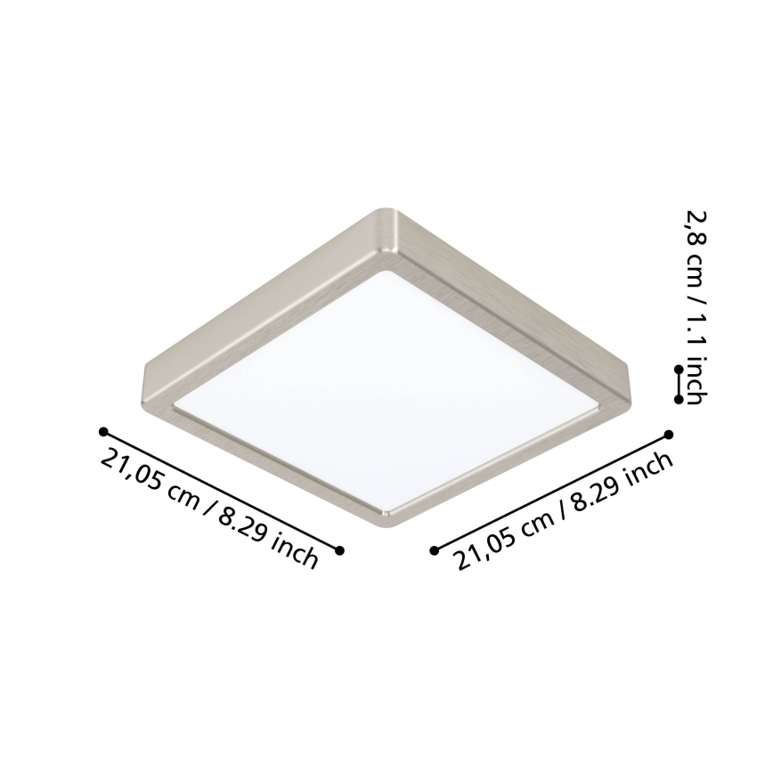 Eglo - LED Stmievateľné kúpeľňové svietidlo LED/16,5W/230V IP44 ZigBee