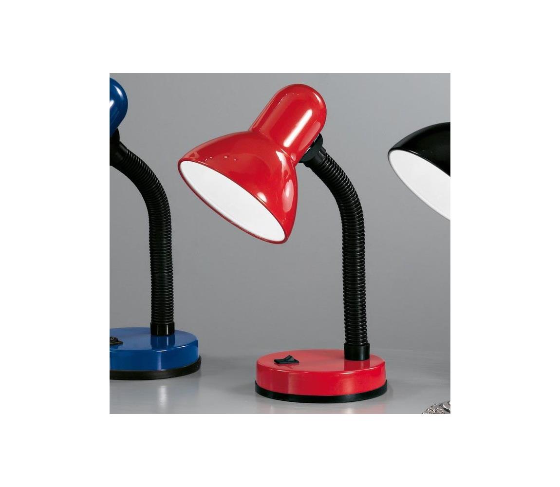 Eglo EGLO 9230 - Stolná lampa BASIC 1xE27/40W červená