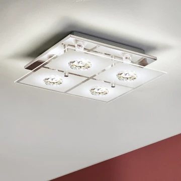 Eglo 93783 - LED stropné svietidlo RONCATO 4xGU10/3W/230V