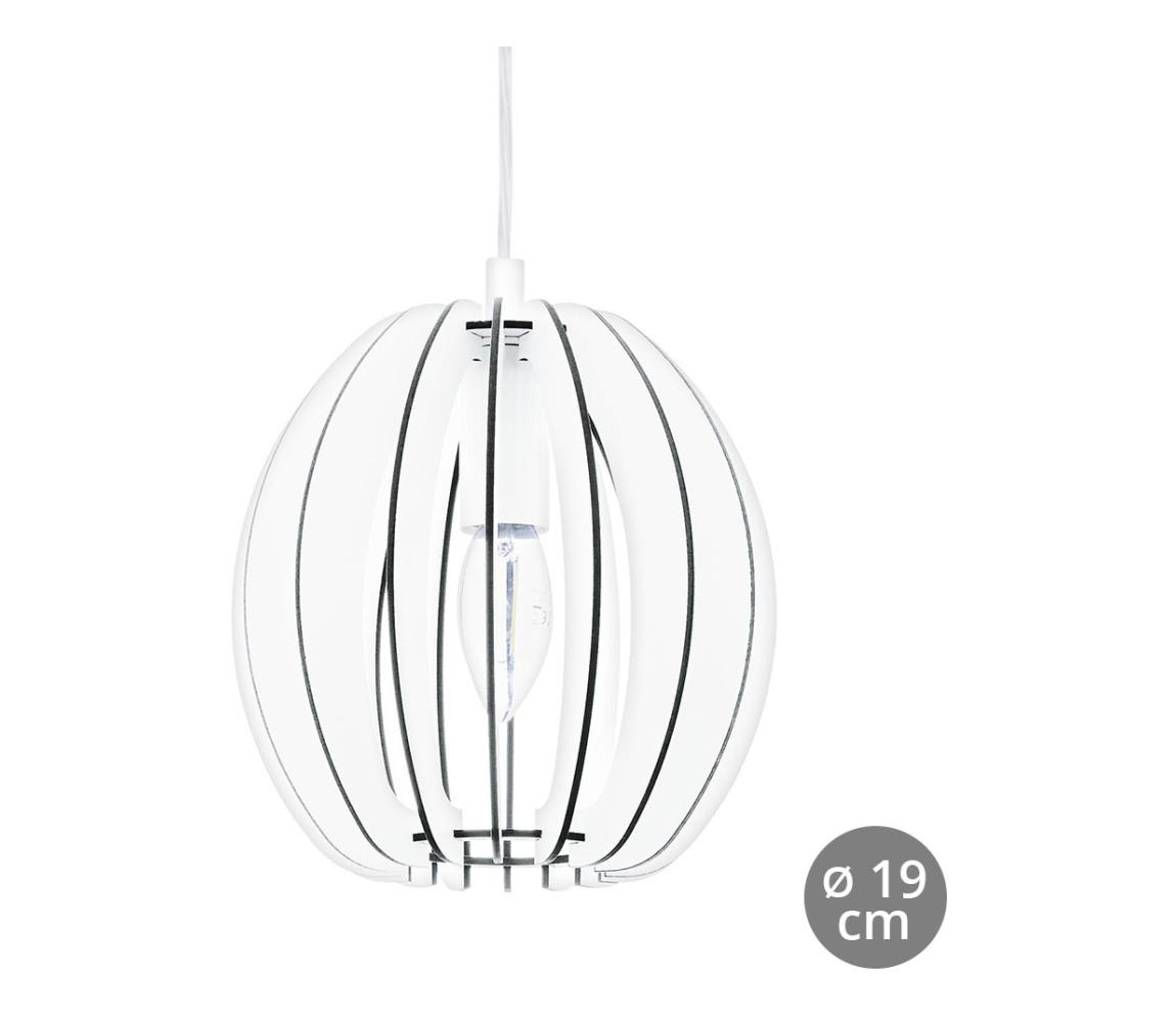 Eglo Eglo 94443 - luster COSSANO 1xE14/40W/230V 