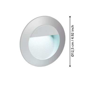 Eglo - LED orientačné svietidlo 1xLED/2,5W/230V