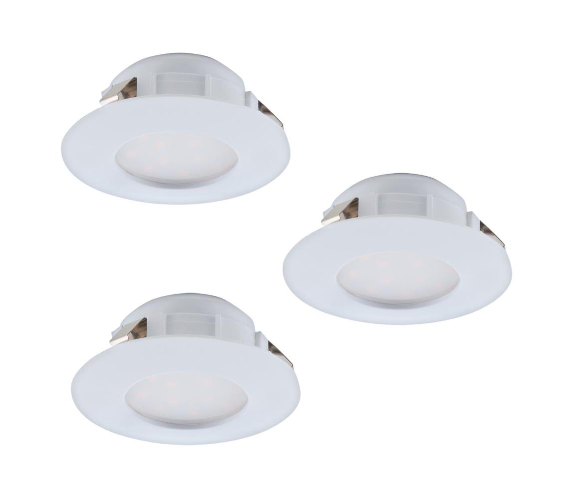 Eglo Eglo 95807 - SADA 3x LED podhľadové svietidlo PINEDA 1xLED/6W/230V 