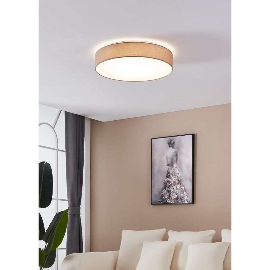 Eglo - LED Stmievateľné stropné svietidlo LED/40W/230V + diaľkové ovládanie