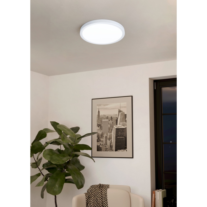 Eglo - LED Stmievateľné stropné svietidlo LED/20W/230V + diaľkové ovládanie