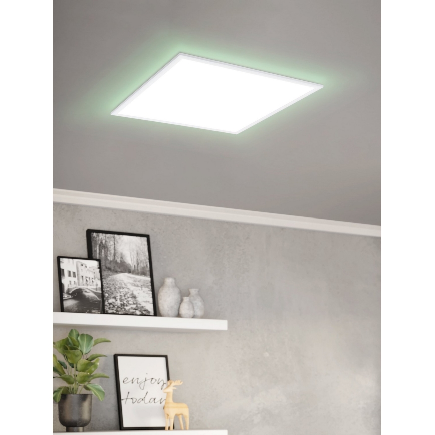 Eglo - LED RGBW Stmievateľné stropné svietidlo LED/32,5W/230V 2700-6500K 60x60 cm + diaľkové ovládanie