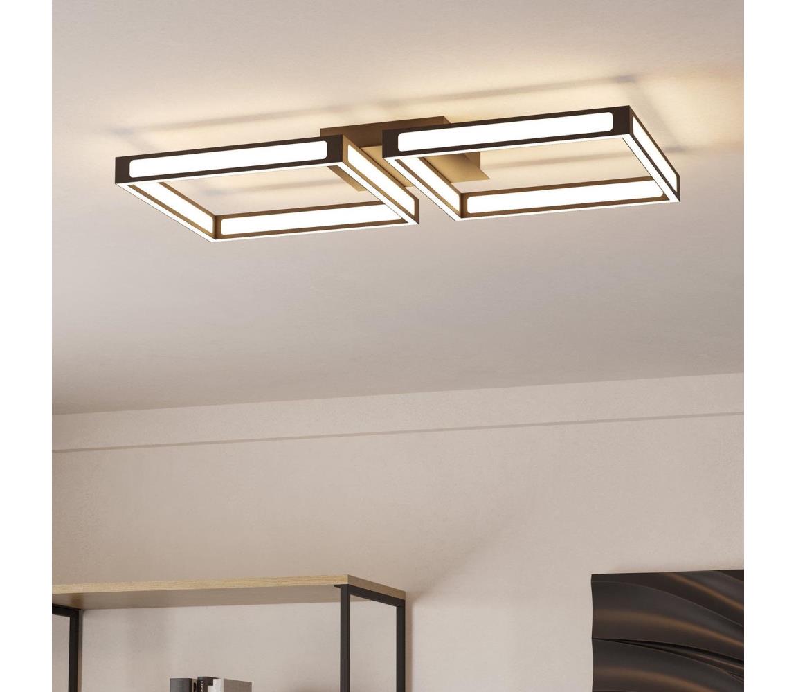 Eglo Eglo 99788 - LED Stropné svietidlo ALTAFLOR 2xLED/11,2W/230V čierna 