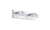 Eglo - LED kúpeľňové nástenné svietidlo 2xLED/4,5W/230V IP44