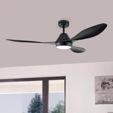 Eglo - LED Stropný ventilátor LED/18W/230V + diaľkové ovládanie