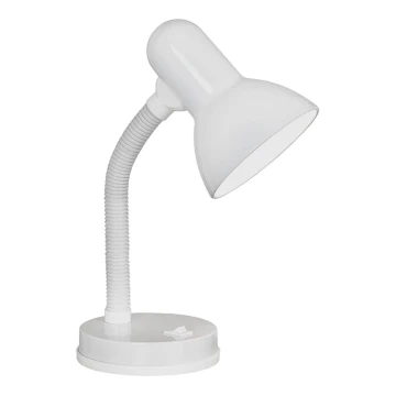 Eglo - Stolná lampa 1xE27/40W biela