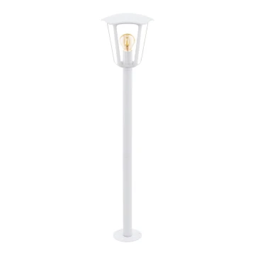 Eglo - Vonkajšia lampa 1xE27/60W/230V IP4výška 995 biela