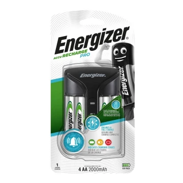 Energizer - Nabíjačka batérií NiMH 7W/4xAA/AAA 2000mAh 230V