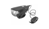Extol - LED Nabíjacie svetlo s klaksónom na bicykel LED/5W/1200mAh/3,7V IPX4