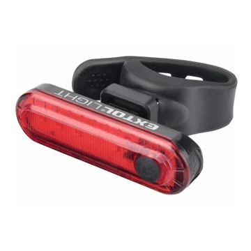 Extol - LED Zadné nabíjacie svetlo na bicykel LED/220mAh 3,7V IPX4