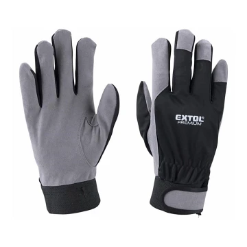 Extol Premium - Pracovné rukavice vel. 10" šedá/čierna
