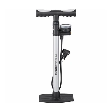 Extol Premium - Pumpa na bicykel s manometrom a vypúšťacím ventilom