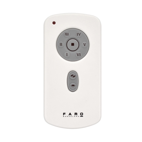 FARO 33381 - Stropný ventilátor ETERFAN číra pr. 128 cm + diaľkové ovládanie