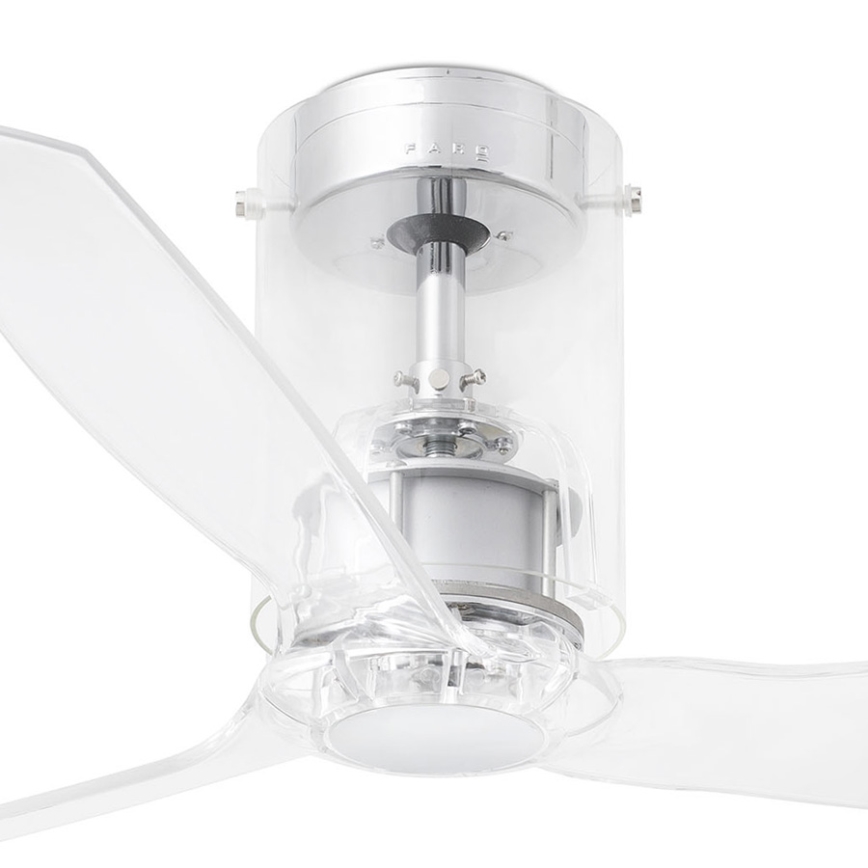 FARO 33393 - Stropný ventilátor MINI TUBE FAN s diaľkovým ovládačom a motorom DC