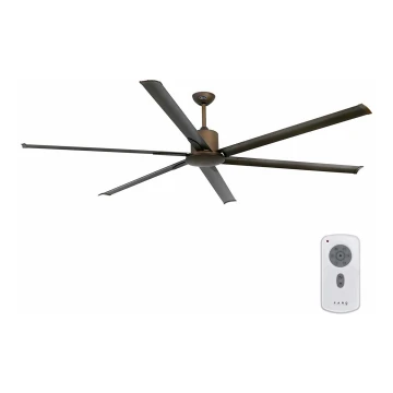 FARO 33462A - Stropný ventilátor ANDROS XL hnedá pr. 213 cm + diaľkové ovládanie