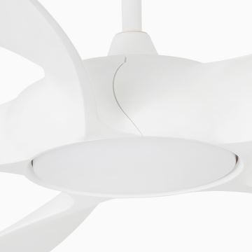 FARO 33548WP - LED Stropný ventilátor COCOS L LED/20W/230V biela pr. 137 cm SMART + diaľkové ovládanie