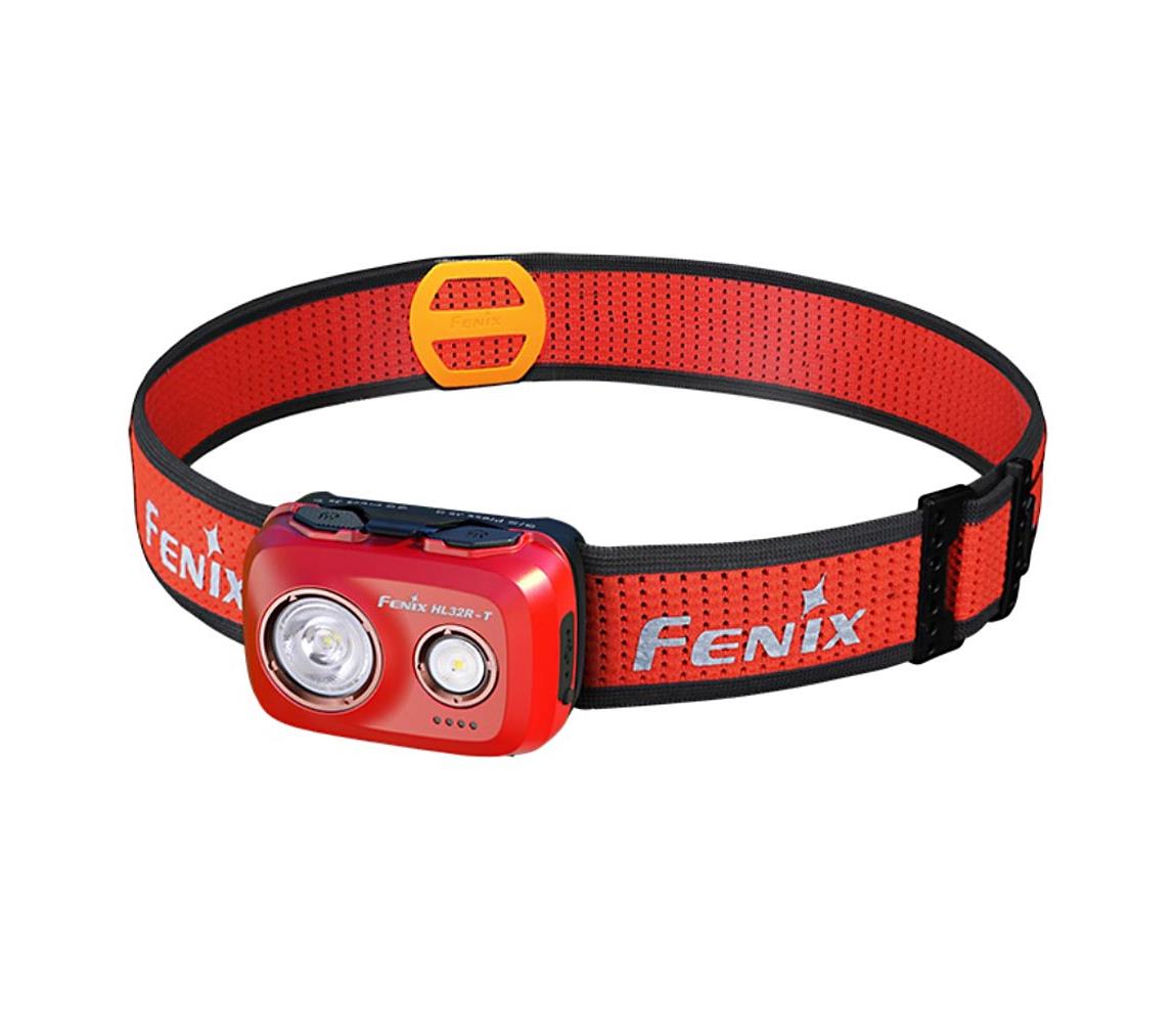 Fenix Fenix HL32RTRED -LED Nabíjacia čelovka LED/USB IP66 800 lm 300 h červená/oranžová 