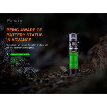 Fenix PD25R - LED Nabíjacia baterka LED/1xCR123A IP68 800 lm 70 h