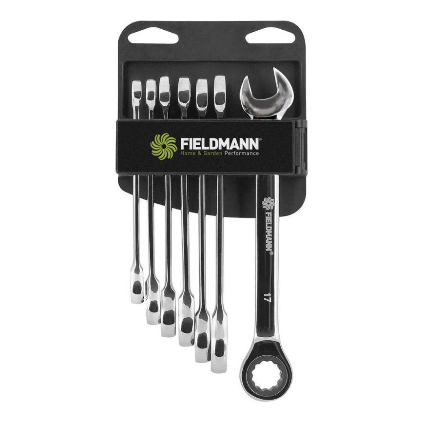 Fieldmann - Sada kľúčov s račňou 7 ks