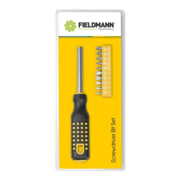Fieldmann - Skrutkovač + bity 11 ks