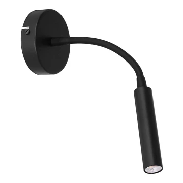 Flexibilná lampička ARDEN 1xG9/8W/230V čierna