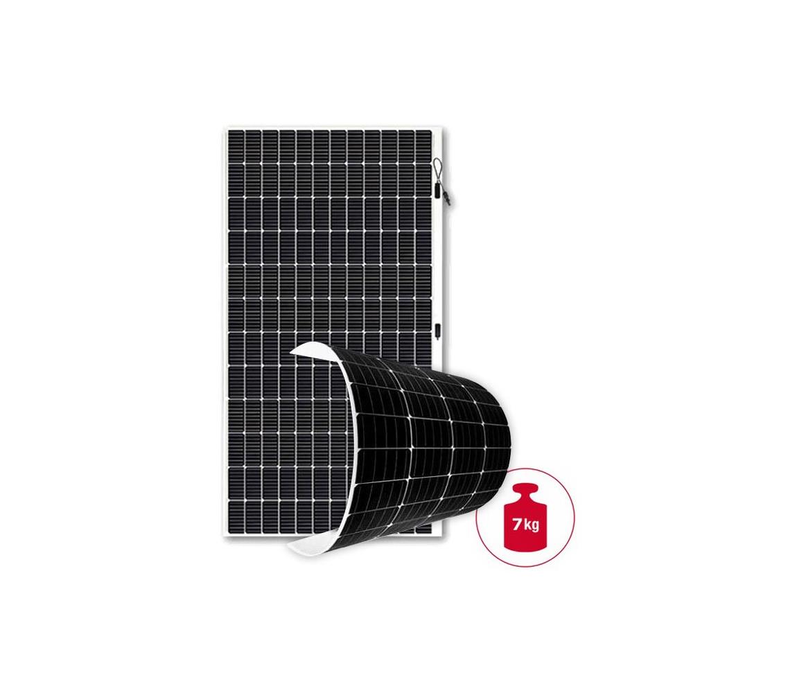  Flexibilný fotovoltaický solárny panel SUNMAN 430Wp IP68 Half Cut 