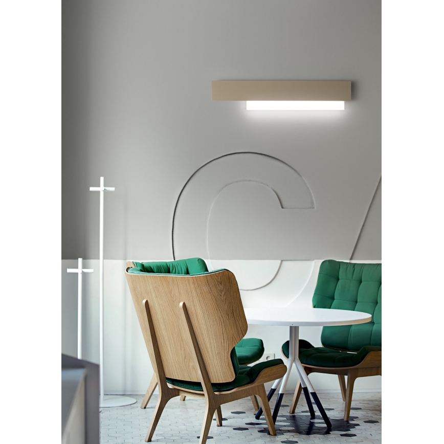 Gea Luce DOHA A G T - LED Nástenné svietidlo DOHA LED/25W/230V 70 cm béžová