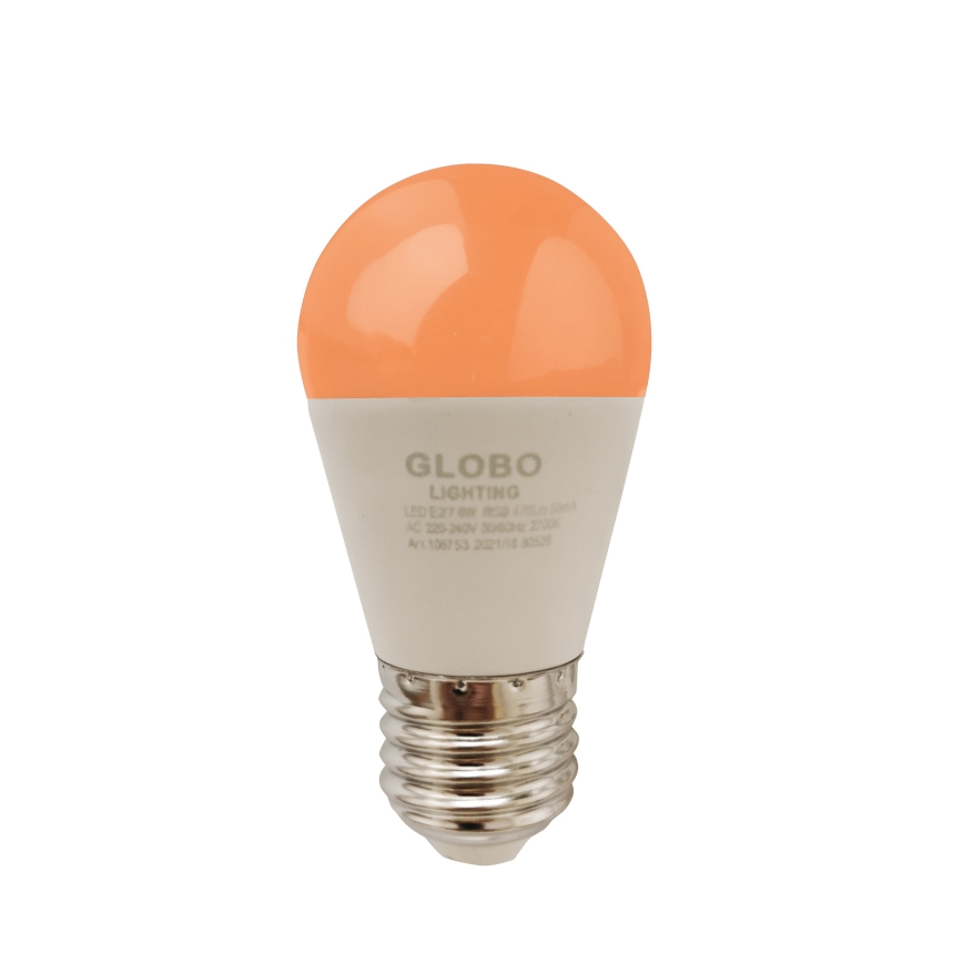 Globo - LED RGBW Stmievateľná žiarovka E27/6W/230V 3000K + diaľkové ovládanie