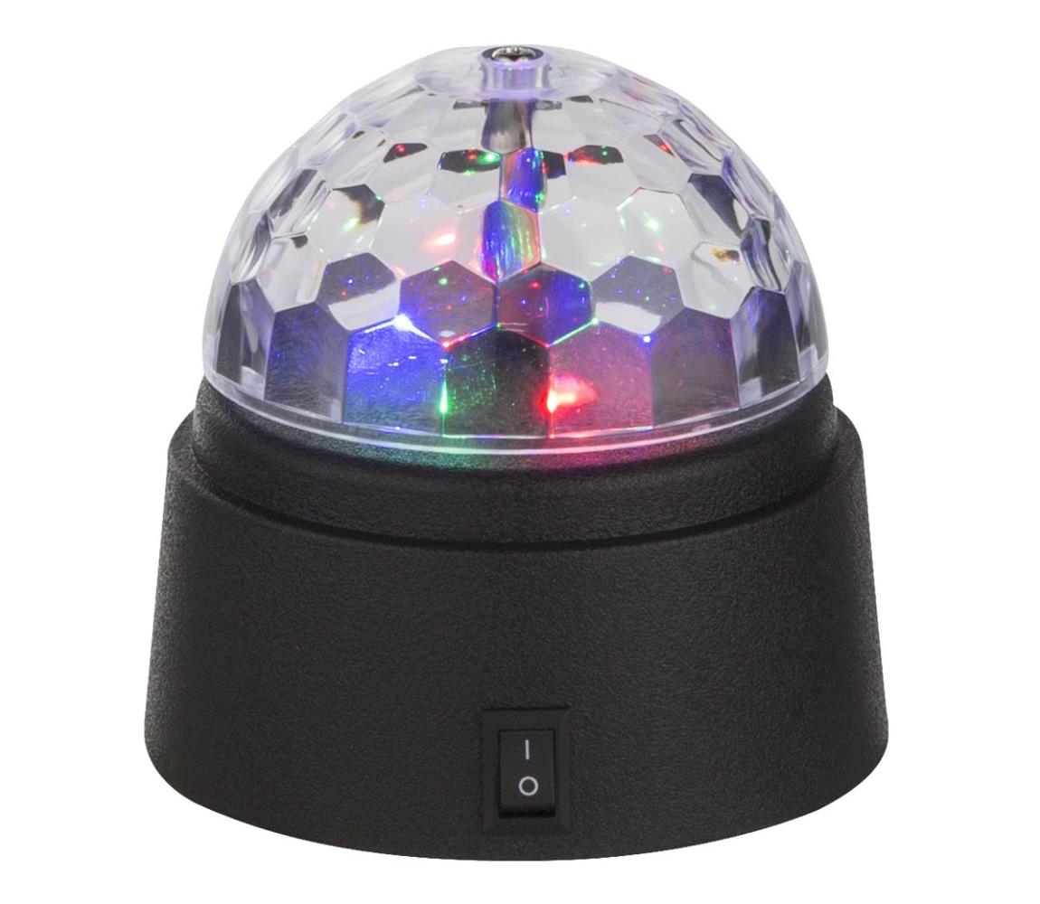 Globo 28014 - LED dekoračná lampa DISCO 6xLED/0,06W/3xAA