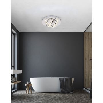 Globo - LED Kúpeľňové stropné svietidlo LED/15W/230V IP44