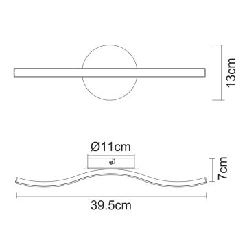 Globo - LED Stropné svietidlo LED/6W/230V