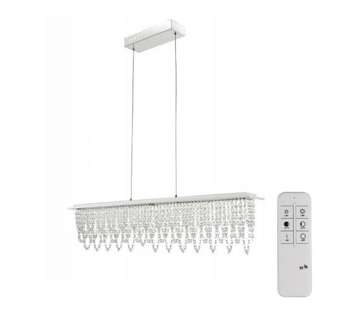 Globo Globo 68405-24H - LED Stmievateľný krištáľový luster na lanku LED/24W/230V + DO 