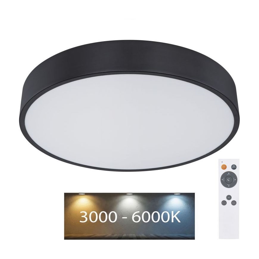 Globo - LED RGBW Stmievateľné stropné svietidlo LED/24W/230V 3000-6000K + diaľkové ovládanie