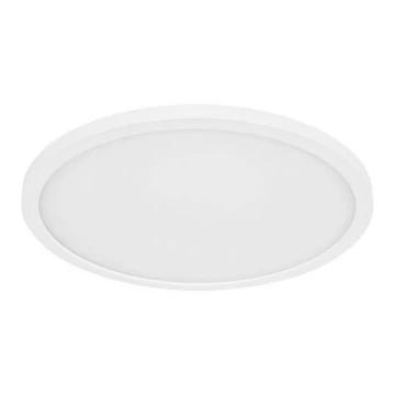 Globo - LED Stmievateľné kúpeľňové stropné svietidlo LED/18W/230V pr. 29,4 cm IP44 biela