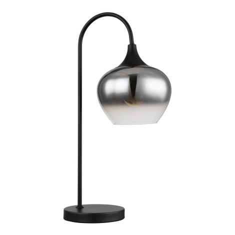 Globo - Stolná lampa 1xE27/40W/230V čierna