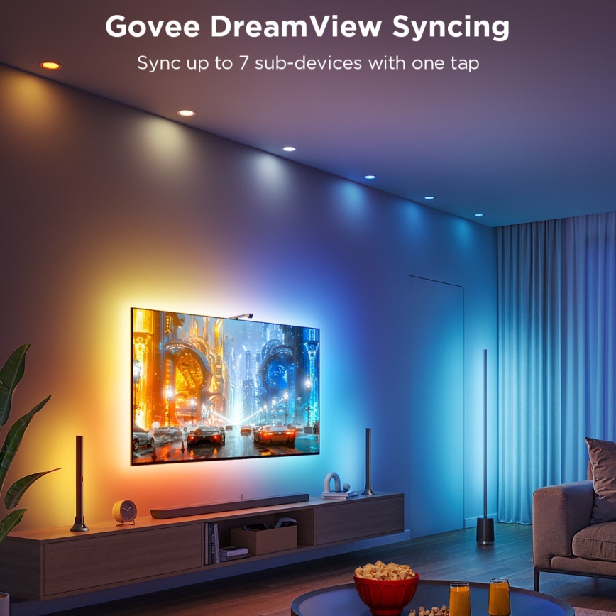 Govee - SADA 2x Backlight TV 55-65" SMART LED podsvietenie RGBICW Wi-Fi