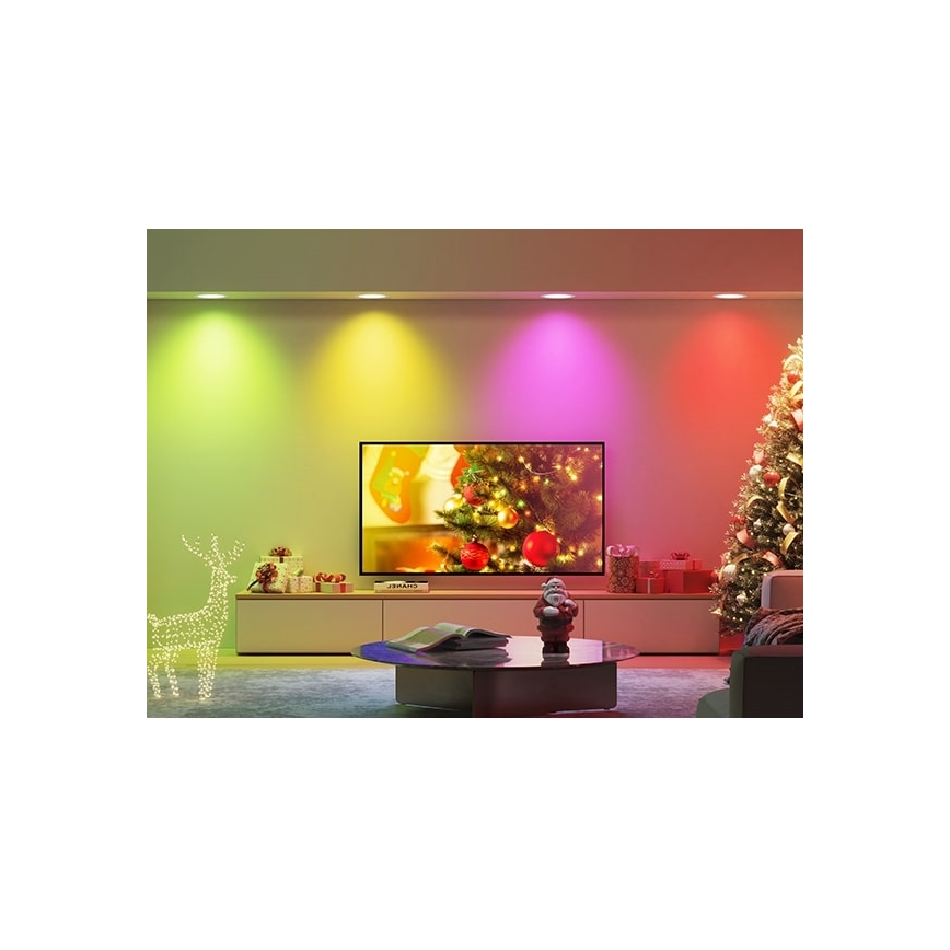 Govee - SADA 2x LED RGBWW Podhľadové svietidlo LED/11W/230V Smart 2700-6500K