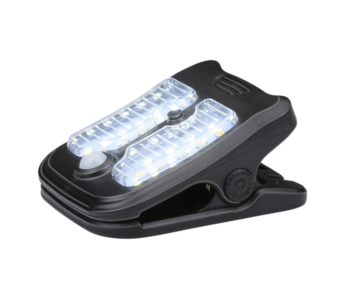 Grundig Grundig - LED Solárne svietidlo so senzorom CLIP-ON LED/4W/3,7V IP44 