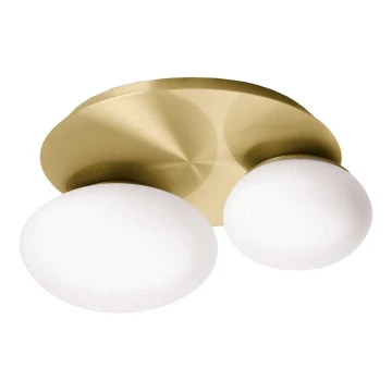 Ideal Lux - LED Stropné svietidlo NINFEA 2xLED/9W/230V zlatá