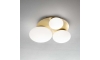 Ideal Lux - LED Stropné svietidlo NINFEA 3xLED/9W/230V zlatá
