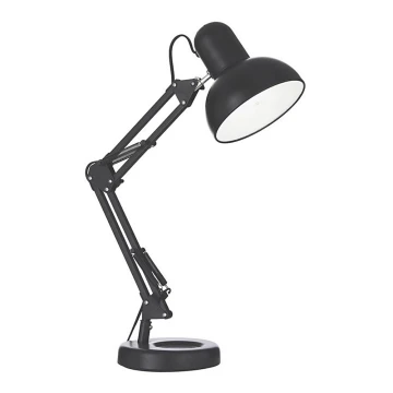 Ideal Lux - Stolná lampa 1xE27/40W/230V šedá