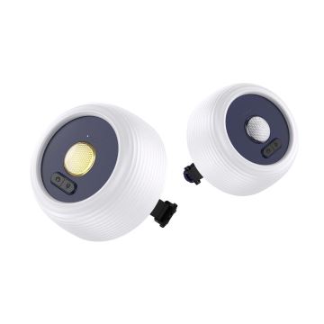 LED RGB Prenosná solárna nabíjacia lampa s LED reťazou LED/10W/5V 3600 mAh IP65