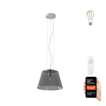 Immax NEO 07054L - LED RGBW Stmievateľný luster na lanku CONO 1xE27/8,5W/230V 32 cm Tuya + diaľkové ovládanie