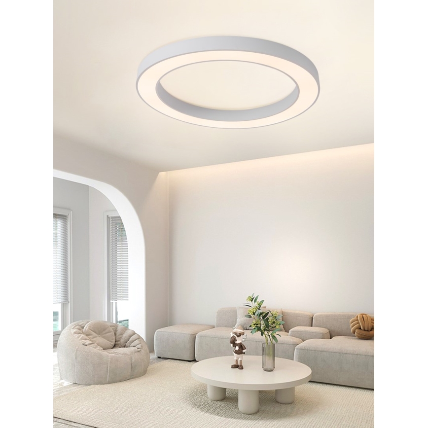 Immax NEO 07213L - LED Stmievateľné stropné svietidlo PASTEL LED/68W/230V 95 cm biela Tuya + diaľkové ovládanie