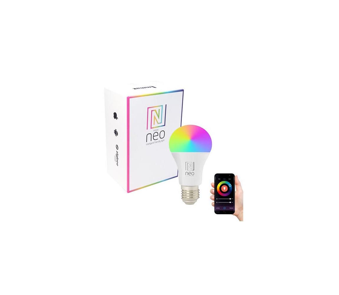  Neo  NEO 07712L - LED RGB+CCT Stmievateľná žiarovka NEO LITE E27/9W/230VWi-FiTuya 